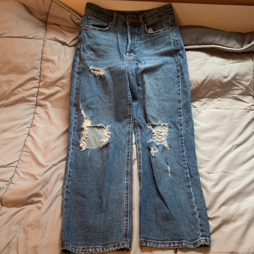 Wild fable straight mom jeans